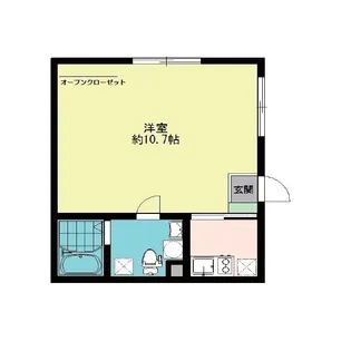 クレア高円寺【2階】の間取り
