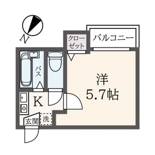 ポラタ南太田【3階】の間取り