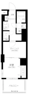 日神デュオステージ浅草松が谷【4階】の間取り