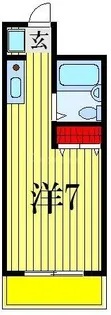 リュミエ南行徳【2階】の間取り