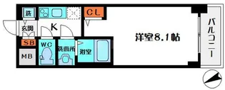 S-RESIDENCE都島【4階】の間取り