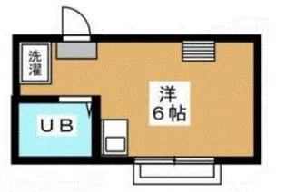 クロノス飛田給【1階】の間取り