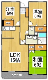 アーガスヒルズ61【2階】の間取り