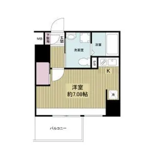 ドゥーエ江坂III【4階】の間取り