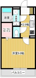 La Vita e Bella(ラ・ヴィータ・エベラ)III【1階】の間取り