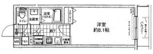 ドルチェ目黒WEST【2階】の間取り