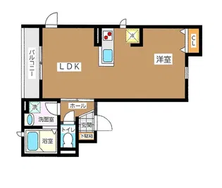 Rosecreek Hills【1階】の間取り