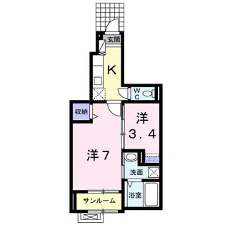 ヴィア【1階】の間取り