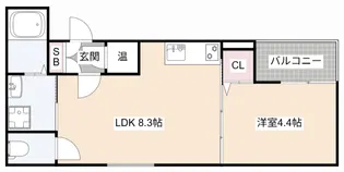 アーク美沢【3階】の間取り