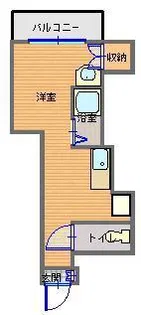 シティコア立野【2階】の間取り
