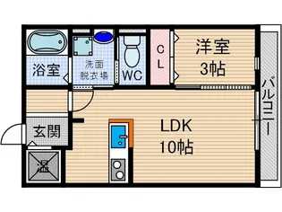 イルプリーモ【2階】の間取り