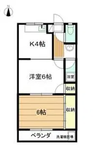 コーポMK【2階】の間取り