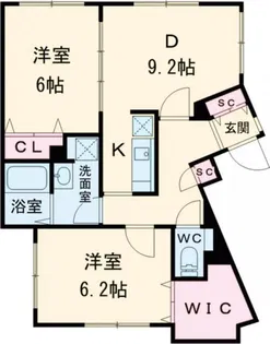 ブランシェ荻窪【3階】の間取り