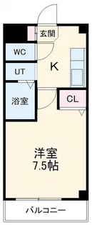 レジデンス司II【1階】の間取り