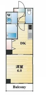 メゾン・ド・ヴィル【5階】の間取り