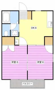 MMキャッスルI【1階】の間取り