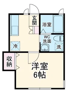 アーバンコート鷹取南【1階】の間取り