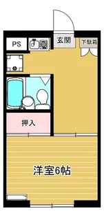 ロマネスクつくば(Aタイプ)【2階】の間取り