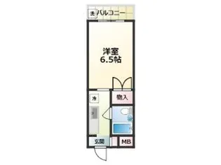 Uハイム向ヶ丘【4階】の間取り