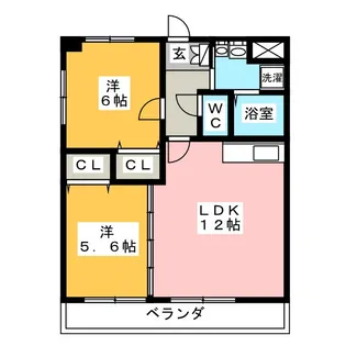 G M O【3階】の間取り
