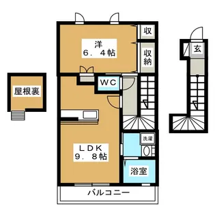 Urban Village【2階】の間取り