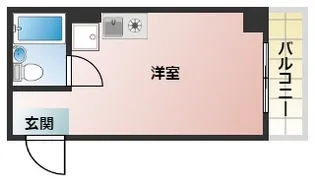 AIROSE立花【3階】の間取り