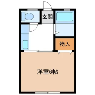 パーソンズ八王子I【1階】の間取り