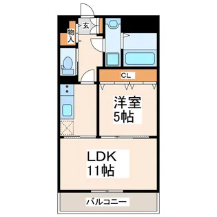 CHARITE VI【10階】の間取り