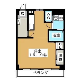 コーポ山田【2階】の間取り