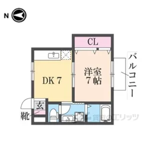 北斗星7【2階】の間取り