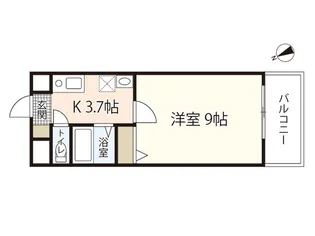 Casa del Rio【3階】の間取り