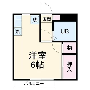 エスポワール鈴金【2階】の間取り