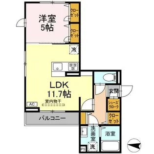 ロイヤルステージ雑賀町【3階】の間取り