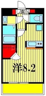 ウィッシュ・スクエア・イースト【2階】の間取り