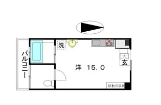 グランドール上街【6階】の間取り