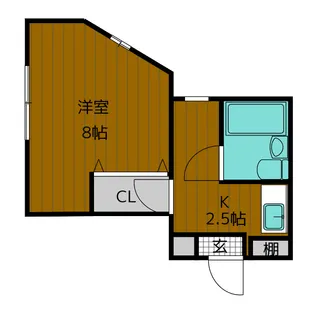Maison Kitsukawa【1階】の間取り