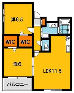 サンティールマンション【3階】の間取り