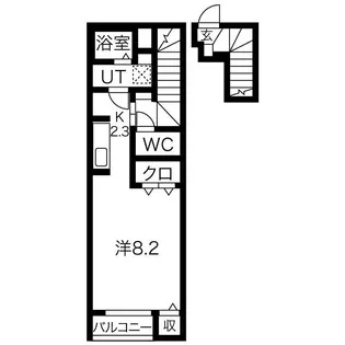 Avance【2階】の間取り