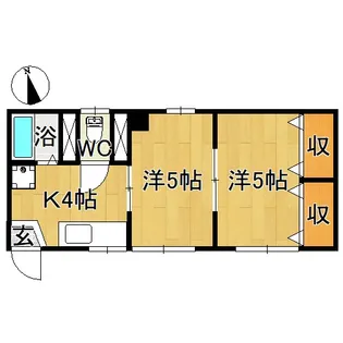 グランコート【1階】の間取り