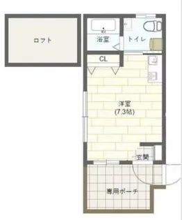 1Kの間取り画像