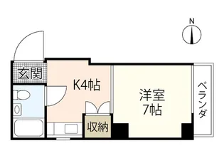 アビリオ東白島【5階】の間取り