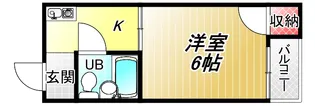 サンライフ布施【1階】の間取り