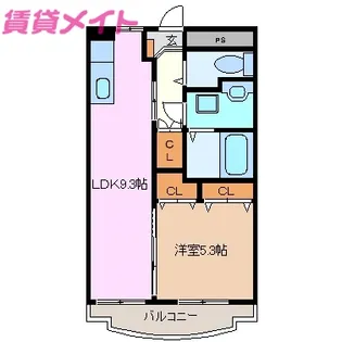 PALETTE.12【2階】の間取り