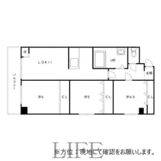 AMS平岸313【3階】の間取り