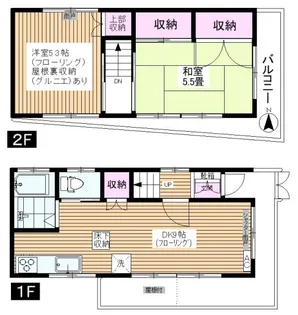 東京都板橋区泉町【一戸建】の間取り