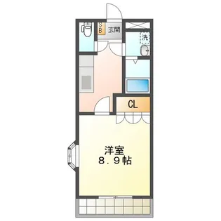 ラポール和田【2階】の間取り