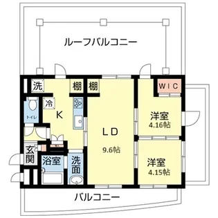 Lien maison 華【3階】の間取り