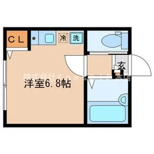 東京都練馬区上石神井1【アパート】の間取り