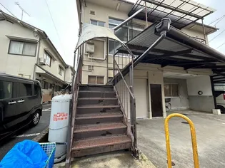 森アパート【1階】の外観