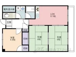 メゾンあおきII【3階】の間取り